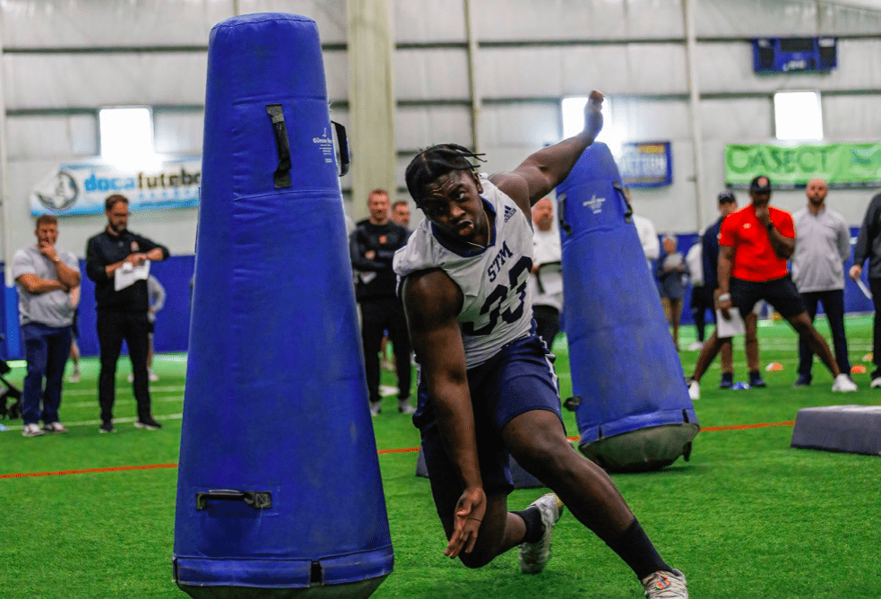 WVU Football DL prospect Zyir Daniel