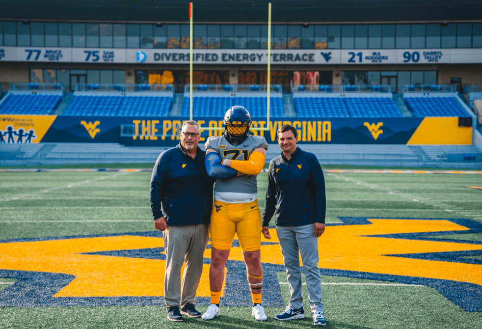 WVU Football OL recruit Moritz Schmoranzer