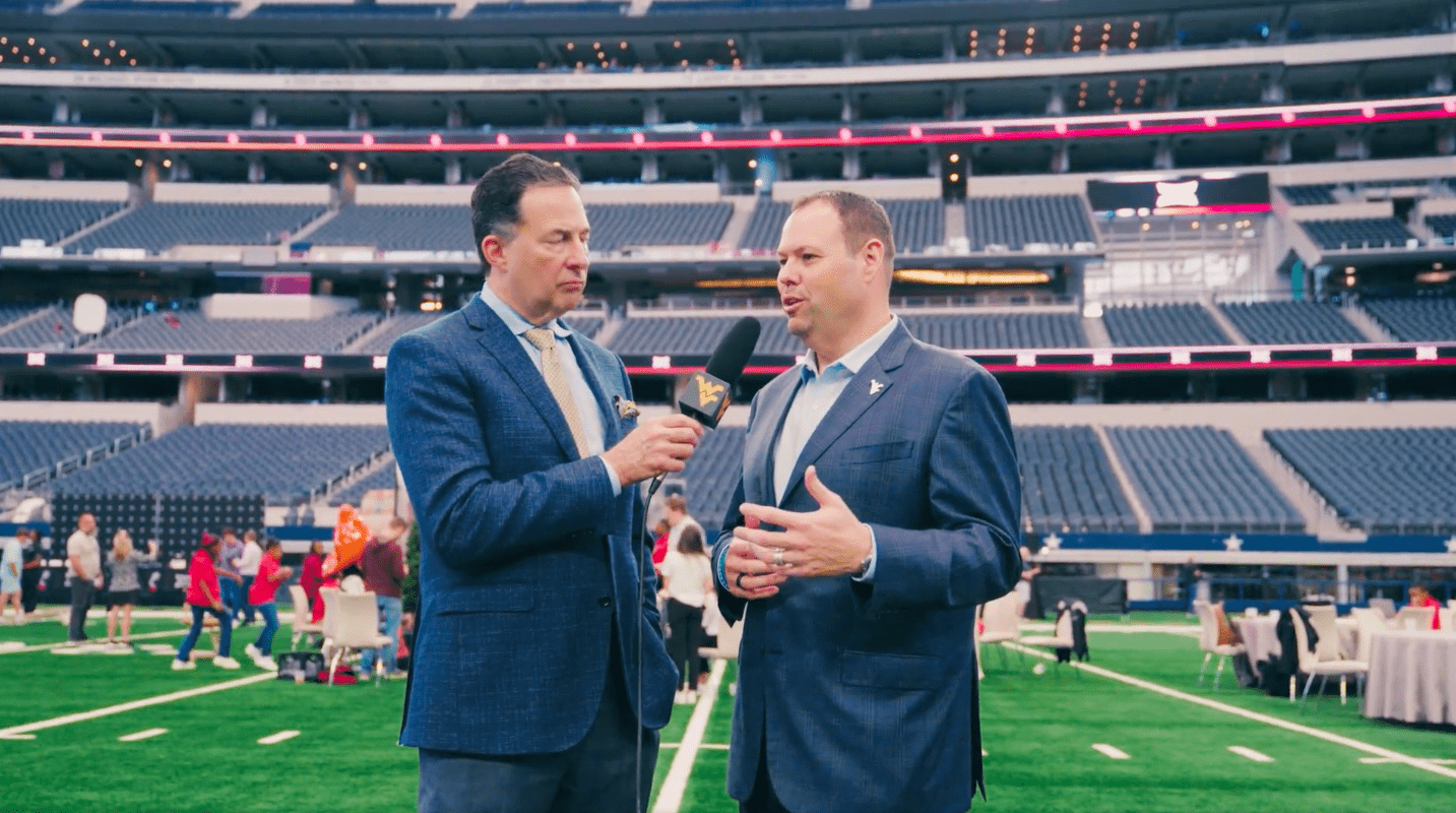 Wren Baker and Tony Caridi at Big 12 Media Days