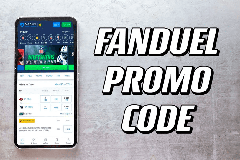 FanDuel promo code graphic