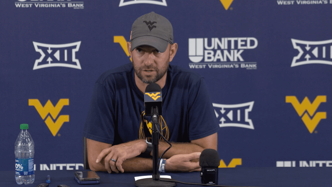 WVU Football ST/LB Coach Jeff Koonz