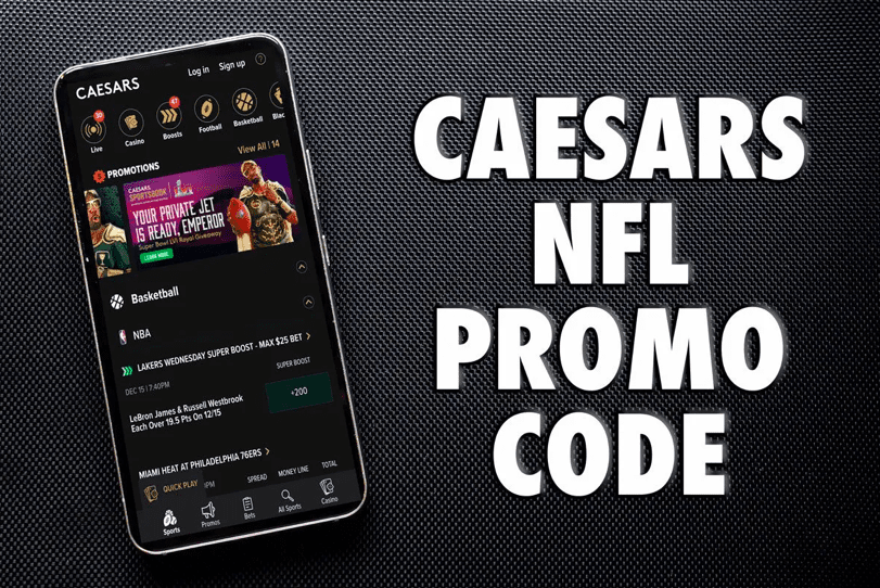 Caesars Sportsbook NFL promo code