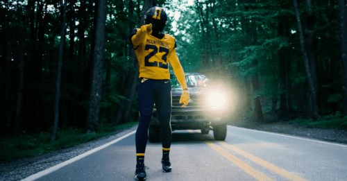 WVU Football 2023 Country Roads Uniforms for Backyard Brawl
