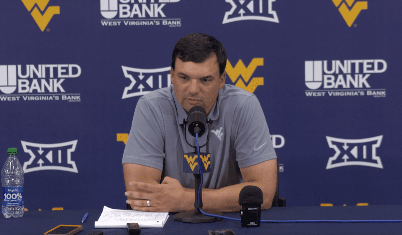 WVU Football HC Neal Brown