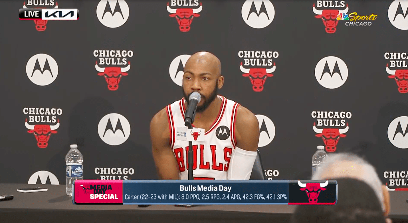 Jevon Carter with Bulls