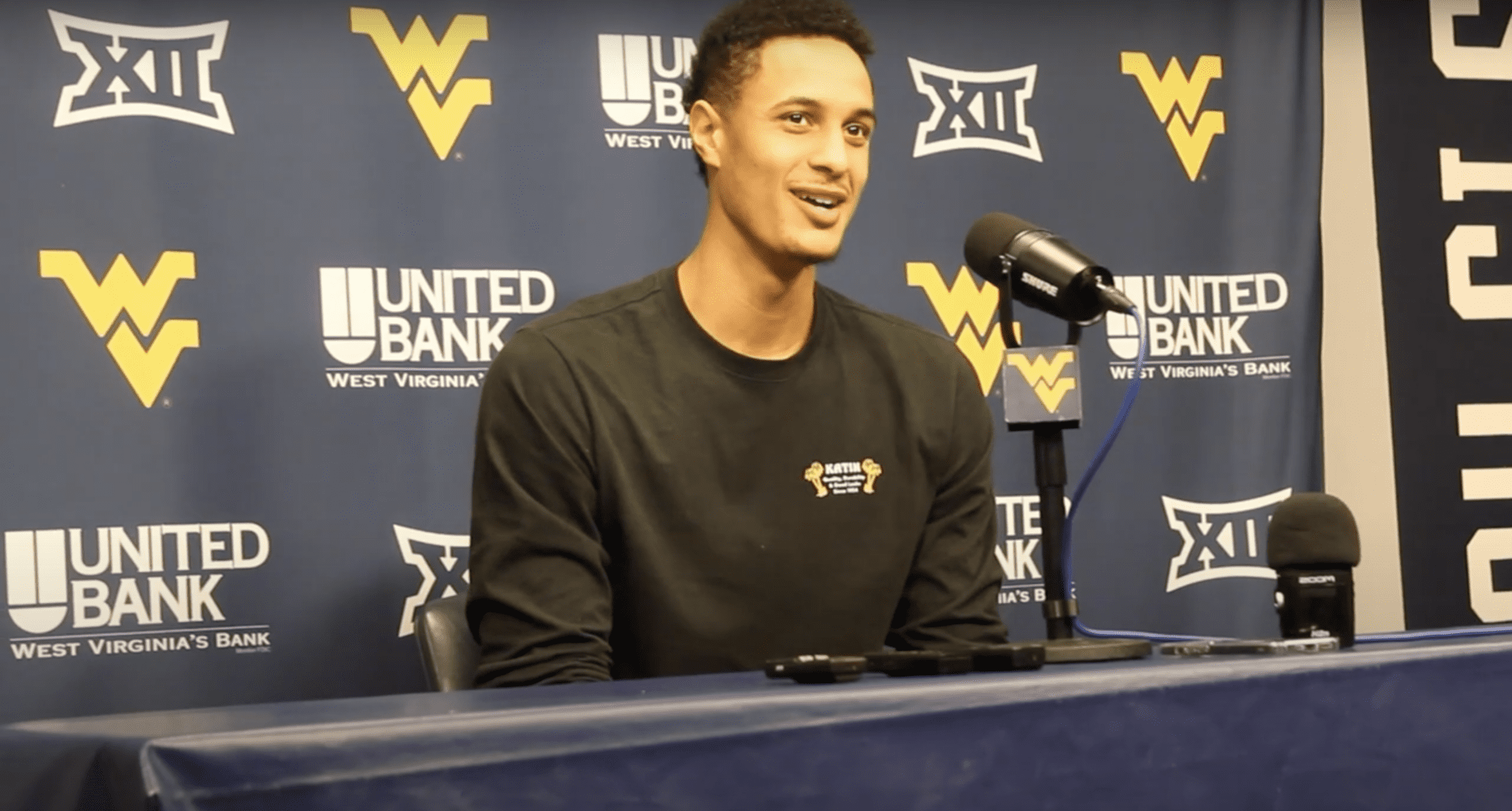 WVU Basketball C Jesse Edwards