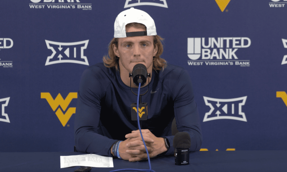 WVU Football Garrett Greene