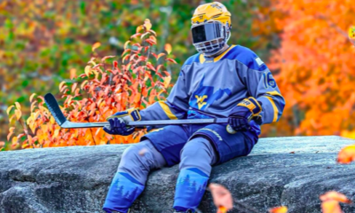 WVU Hockey new alternate uniforms
