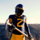 WVU Football Gold and Blue Uniform Combo