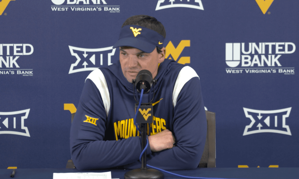 WVU Football HC Neal Brown
