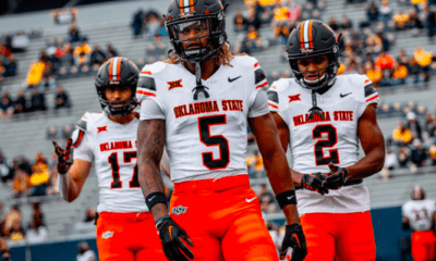 WVU Football WR Jaden Bray with Oklahoma State