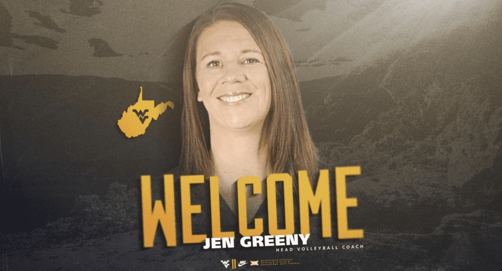 WVU Volleyball HC Jen Greeny