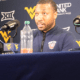 Darris Nichols at WVU presser