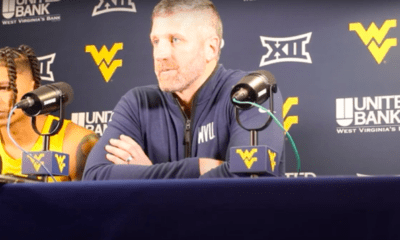 WVU Basketball Josh Eilert and Batte