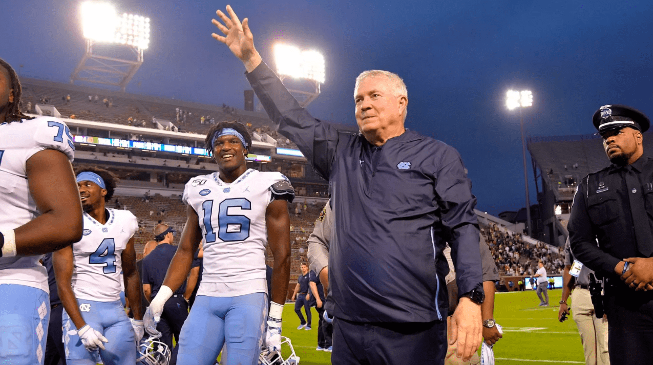 North Carolina HC Mack Brown