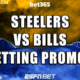 Steelers-Bills Betting Promos