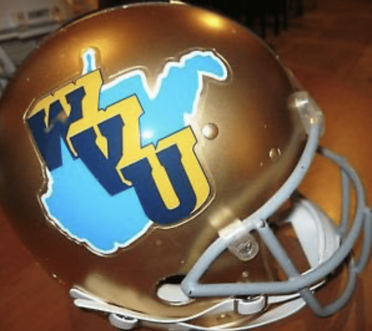 WVU Football 1965 Helmet