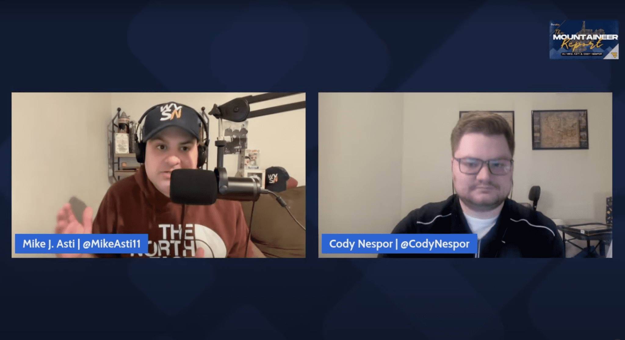 Mike Asti and Cody Nespor talk Rich Rodriguez back at WVU