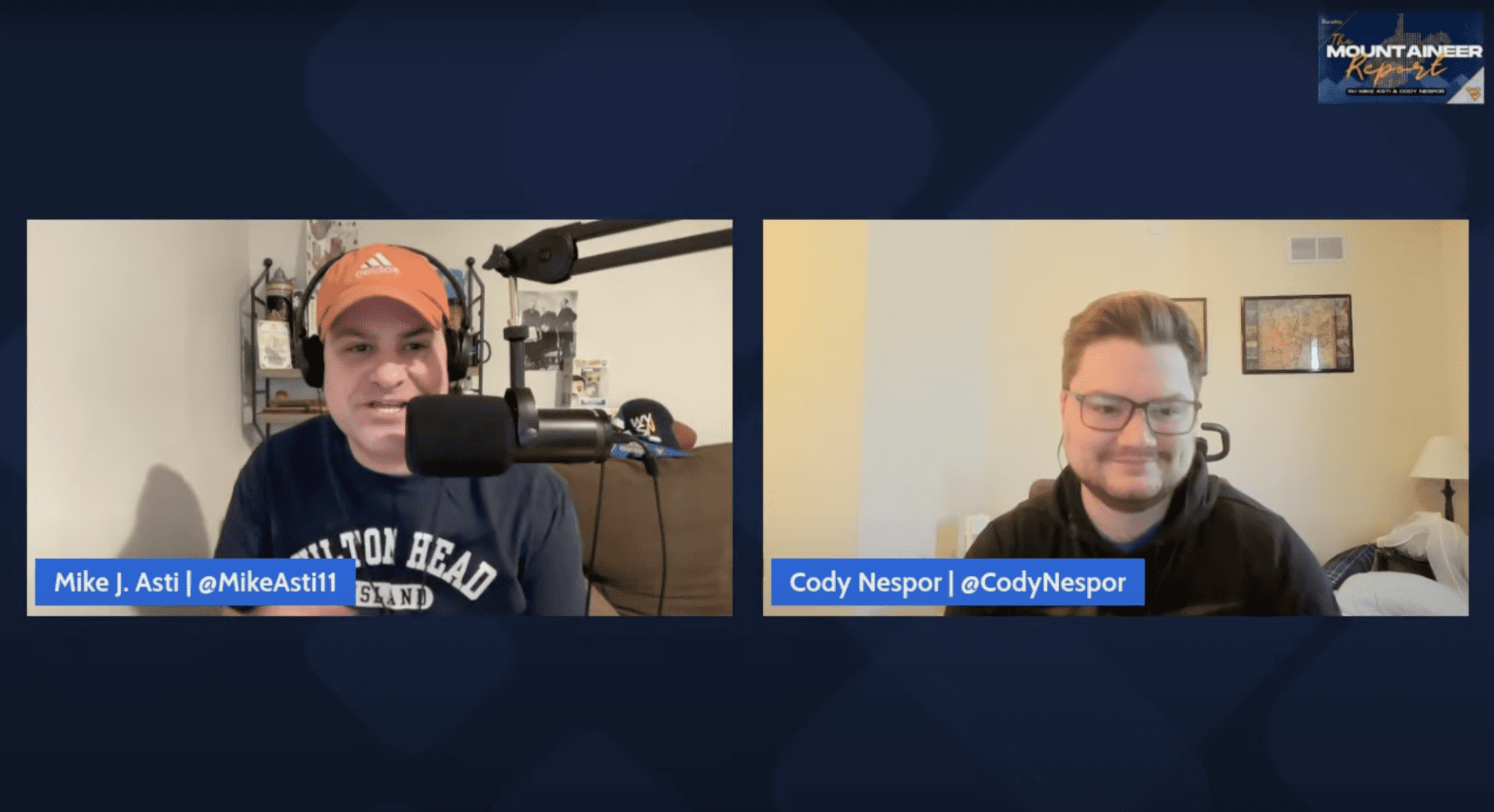 Mike Asti and Cody Nespor talk WVU basketball and football on Mountaineer Report