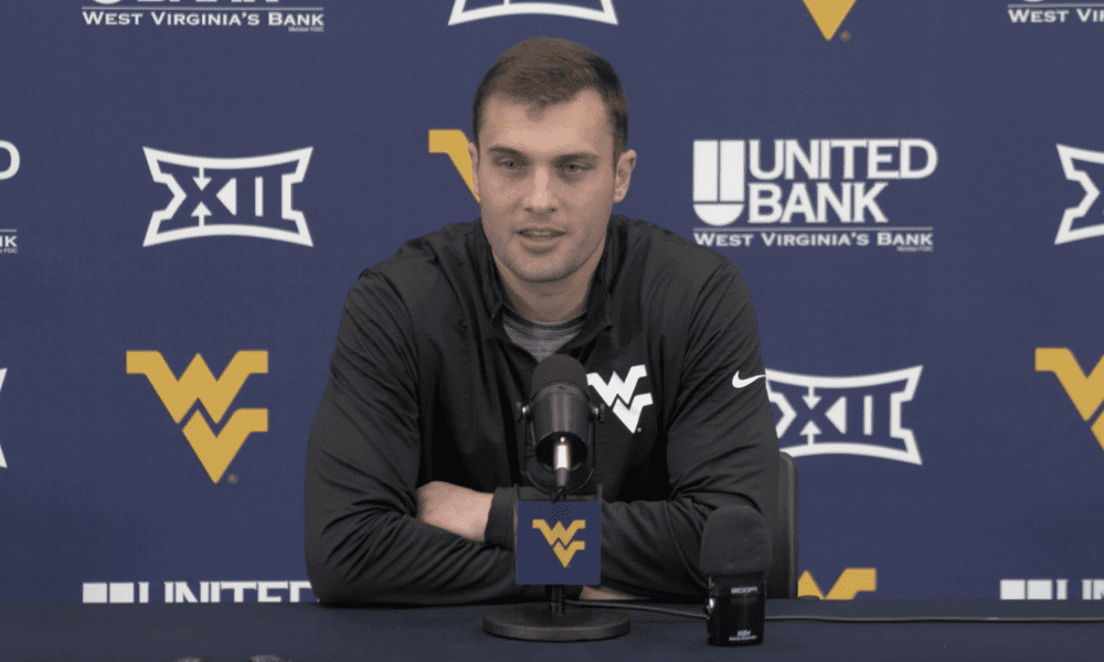 WVU Football WR coach Ryan Garrett