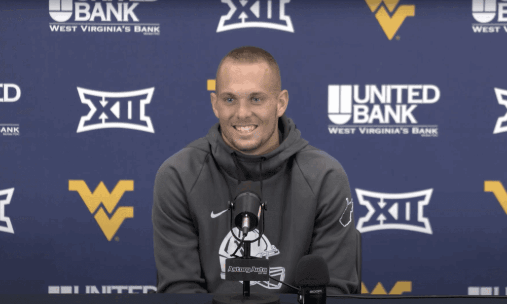 WVU Football WR Preston Fox