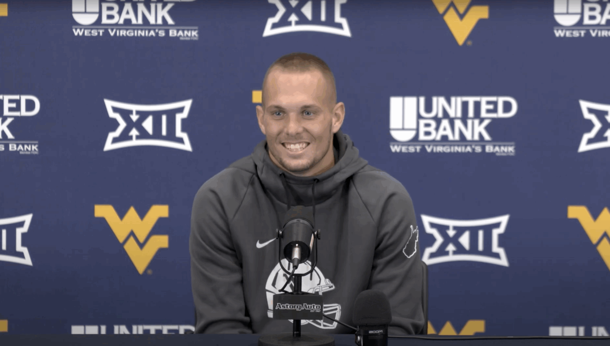 WVU Football WR Preston Fox