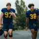 WVU Football transfers Adam Tomczyk and Caleb Nuhi-Yandall. Image courtesy of Caleb Nuhi-Yandall's Instagram account.