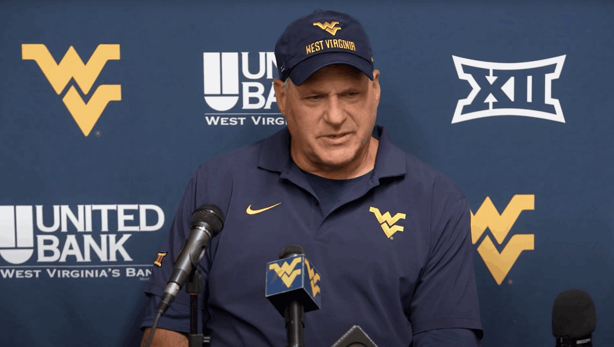 WVU Football HC Rich Rodriguez