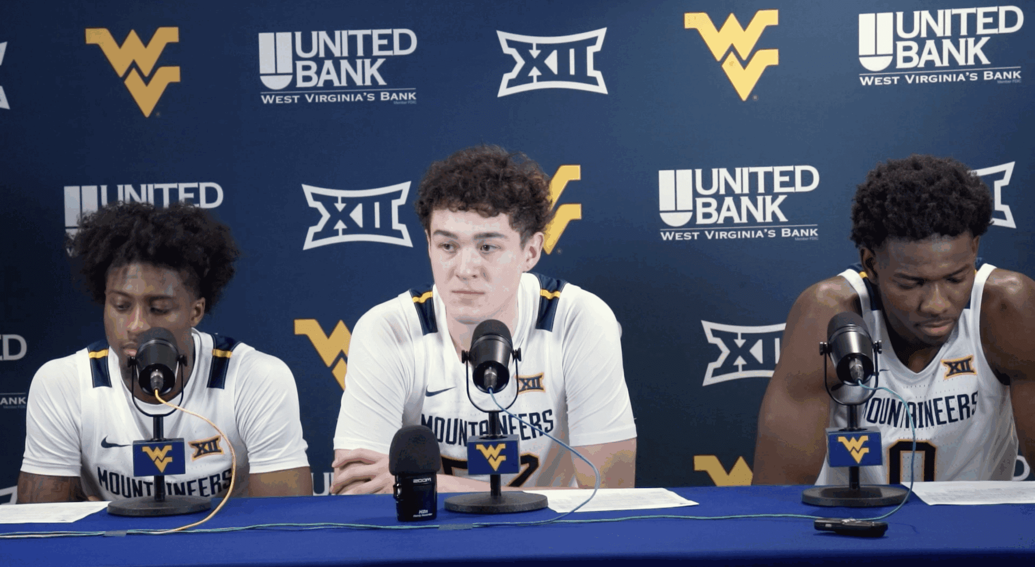 WVU Press conference Campbell
