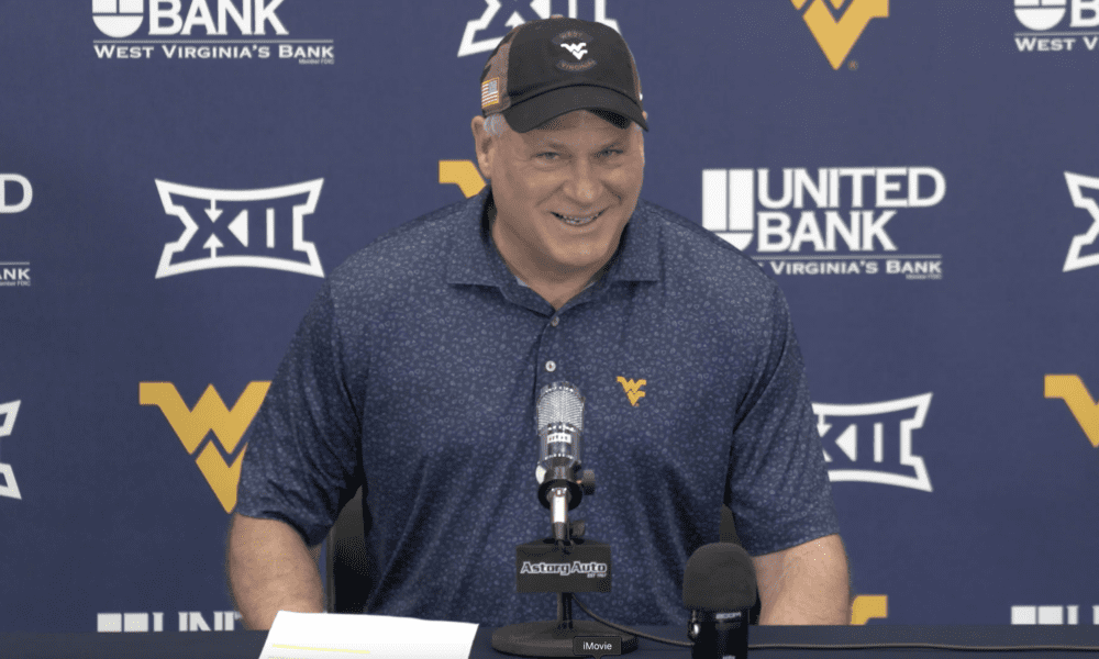 WVU Football HC Rich Rodriguez