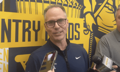 WVU Women's Basketball HC Mark Kellogg after Selection Show