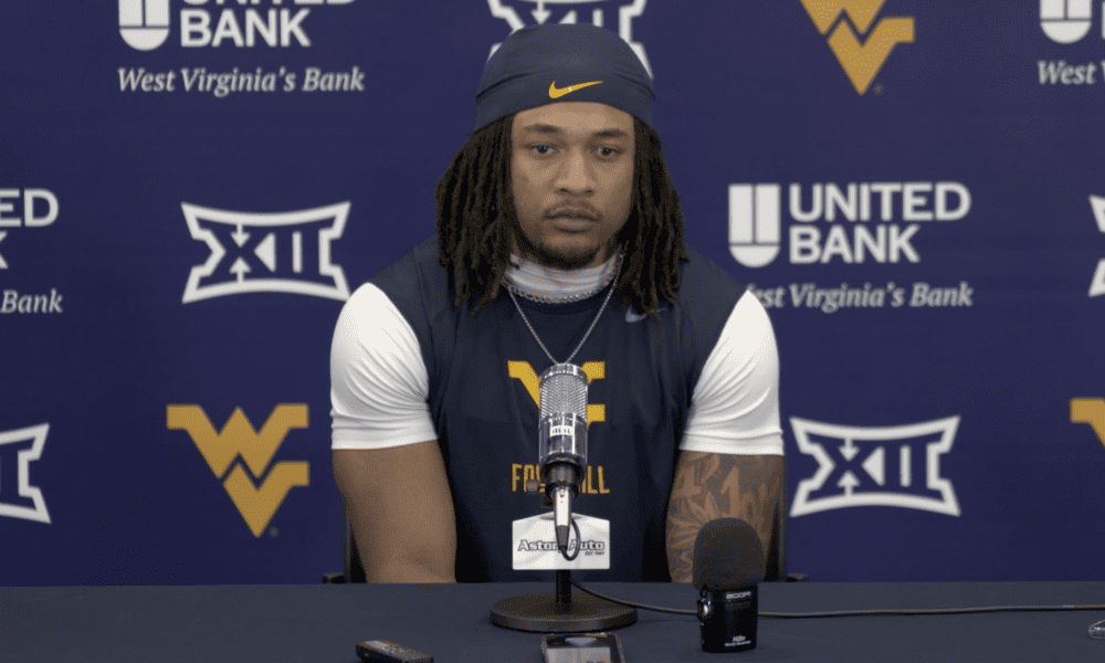 WVU Football RB Cam Cook