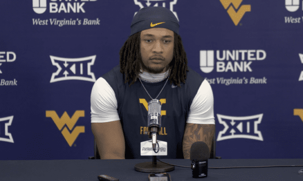 WVU Football RB Cam Cook