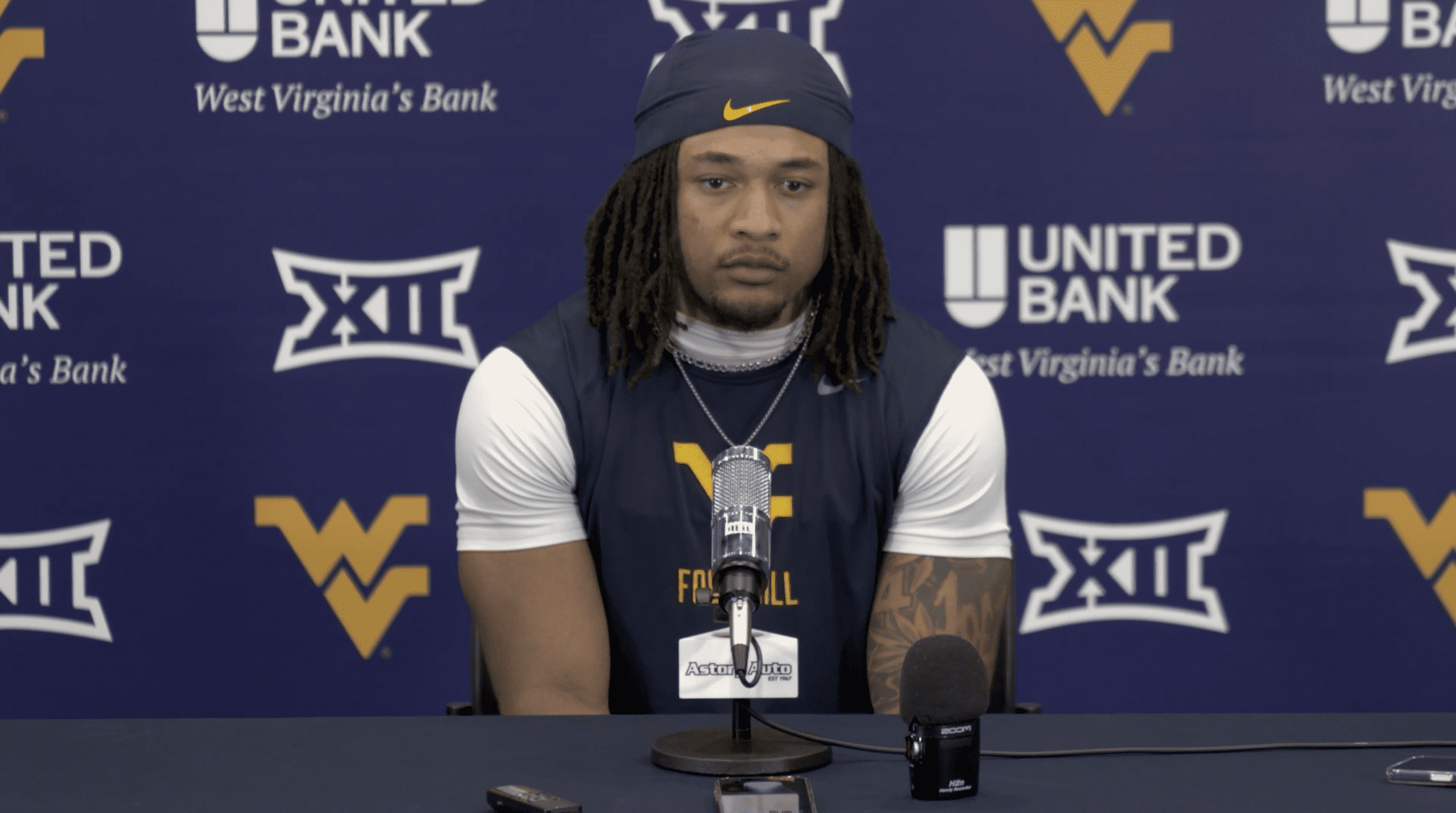 WVU Football RB Cam Cook