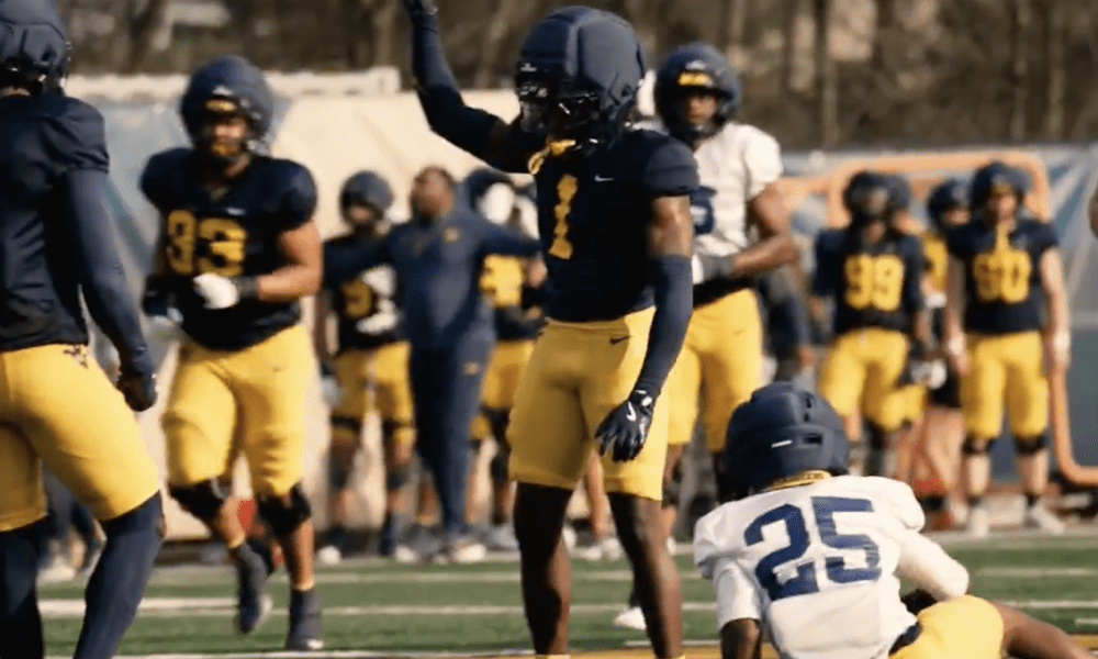 WVU Football DB Geimere Latimer