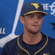 WVU Baseball HC Steve Sabins in NCAA presser