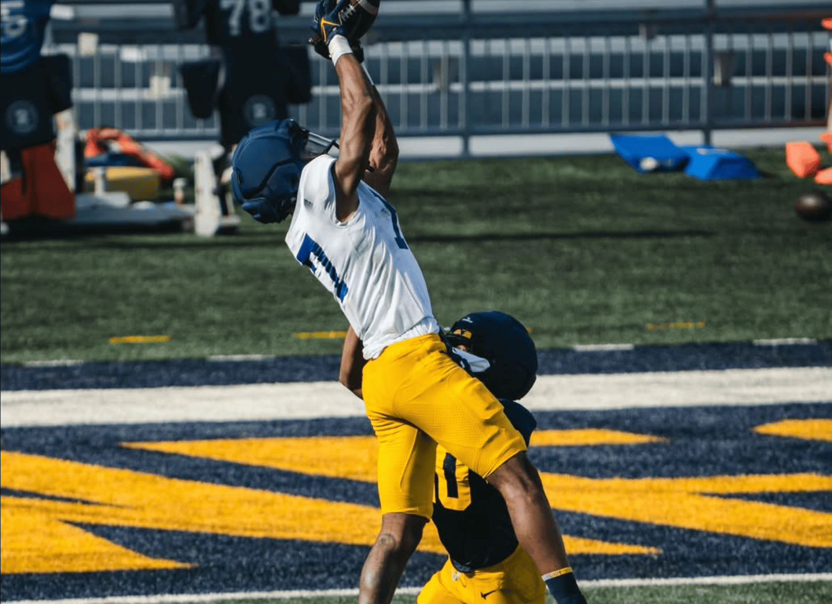 WVU Football WR Prince Strachan