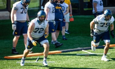 Doug Nester at practice