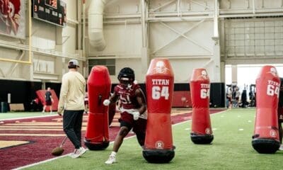 WVU Football DL target Sterling Sanders with Boston College