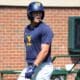 WVU's JJ Wetherholt practicing at North Carolina's Boshamer Stadium on Thursday, June 6, 2024, ahead of playing UNC in the NCAA Tournament Super Regionals. (Mitchell Northam, WV Sports Now)