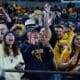 WVU fans cheer at the Duke's Mayo Bowl on Dec. 27, 2023 at Bank of America Stadium in Charlotte, N.C. (Mitchell Northam / WV Sports Now)