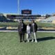 WVU Football recruit Taj Powell on field at Milan Puskar Stadium