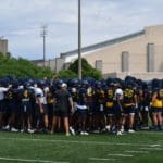 WVU football practice team stock
