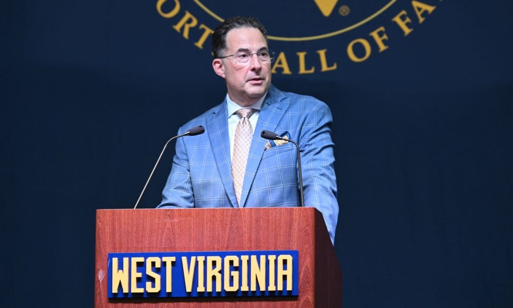 WVU play-by-play Tony Caridi