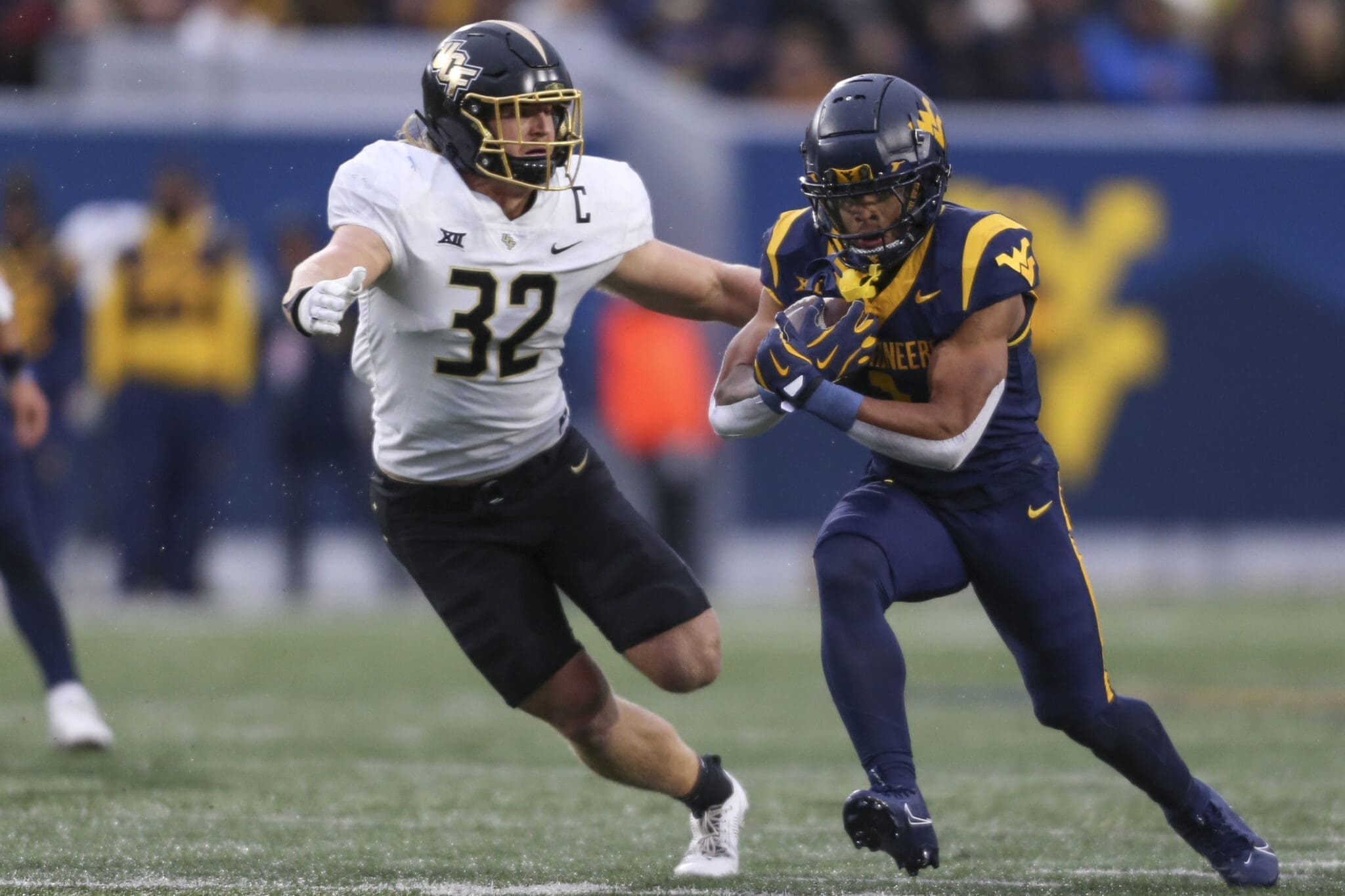 WVU Football Jahiem White against UCF