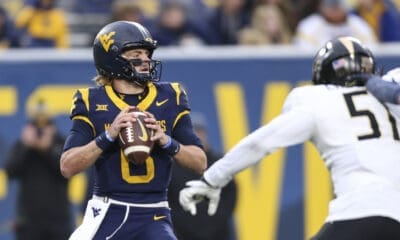 WVU Football QB Garrett Greene against UCF