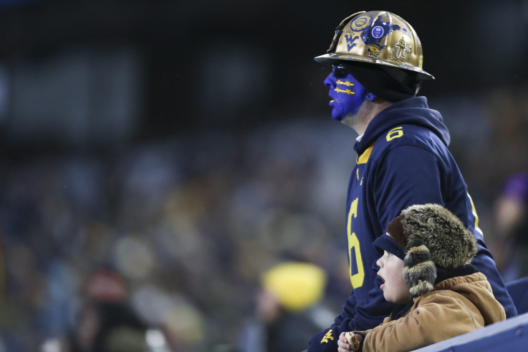 WVU Football fans watch win over UCF