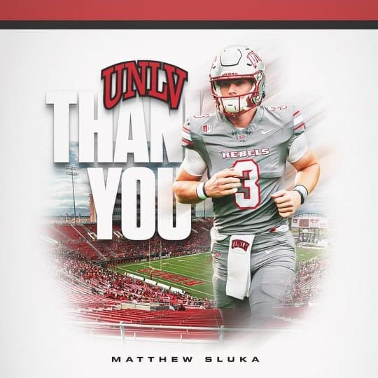 UNLV QB Matthew Sluka