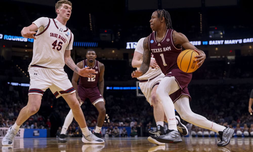 Josh Holloway with Texas A&M
