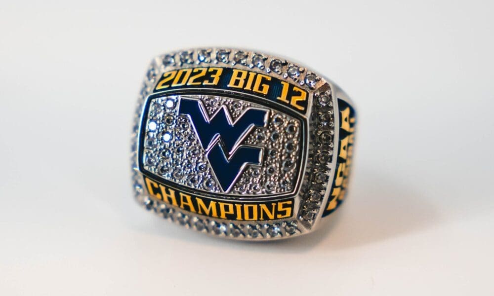 WVU Baseball Big 12 ring